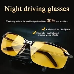 Anti-Glare Night Driving Glasses
